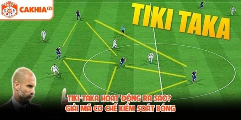 Tiki-Taka Hoạt Động Ra Sao? Giải Mã Cơ Chế Kiểm Soát Bóng